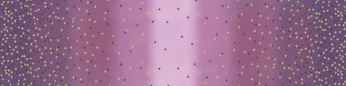 Ombre Confetti Metallic - Mauve - Black Rabbit Fabric Inc.