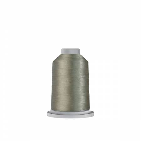 ***PRE-ORDER*** Glide 40wt Polyester Thread 1,100 yd Mini King Spool Silver Grey 10004