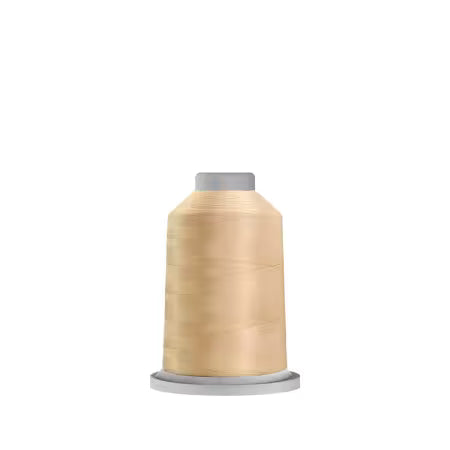 Glide 40wt Polyester Thread 1,100 yd Mini King Spool Latte - Black Rabbit Fabric Inc.