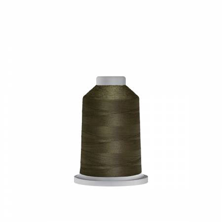 Glide 40wt Polyester Thread 1,100 yd Mini King Spool Olive Drab - Black Rabbit Fabric Inc.
