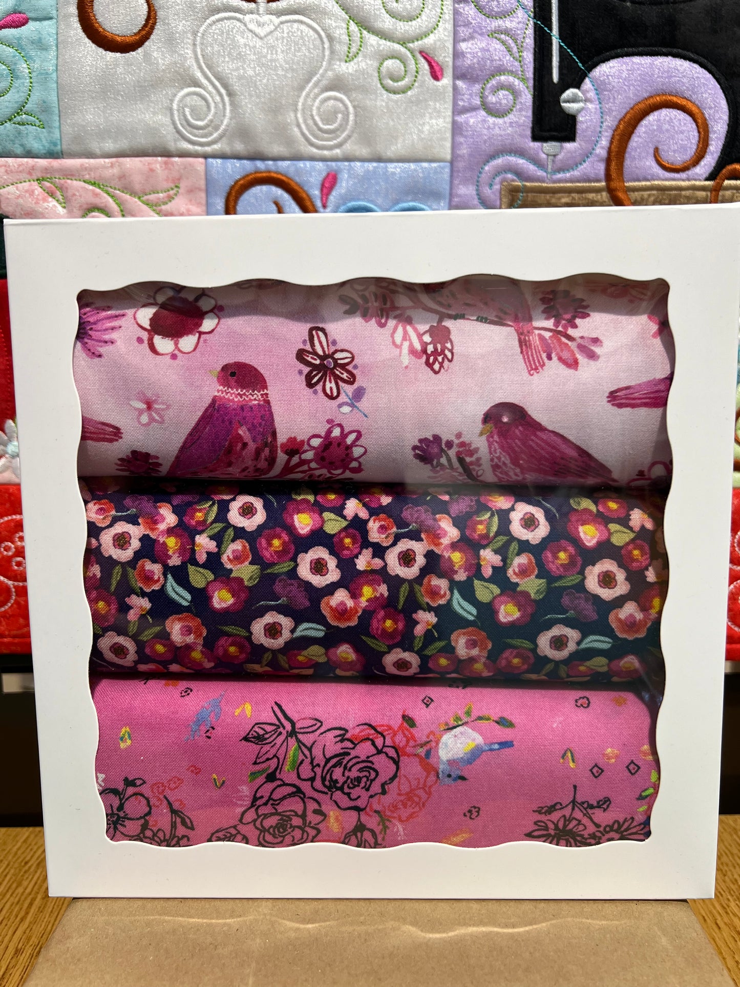 3 Meter Bundle - Pink Birds