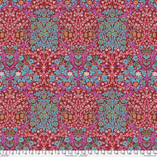 Kaffe x Morris & Co. Blackthorn - Brown - Black Rabbit Fabric Inc.