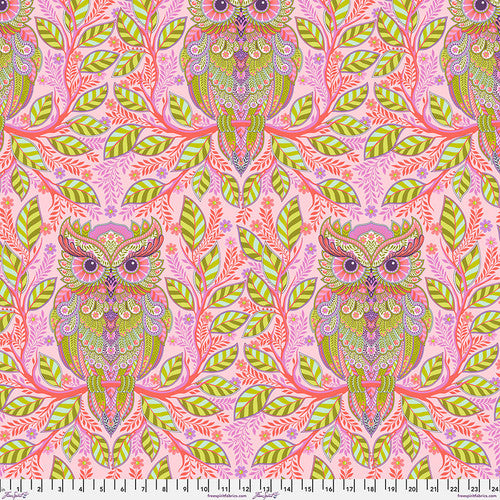 Tula Pink Full Moon Forest II - Hootie Patootie - Honey