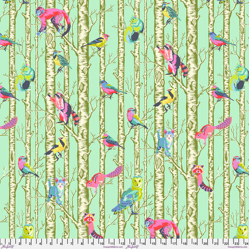 Tula Pink Full Moon Forest II - Family Tree - Enchanted