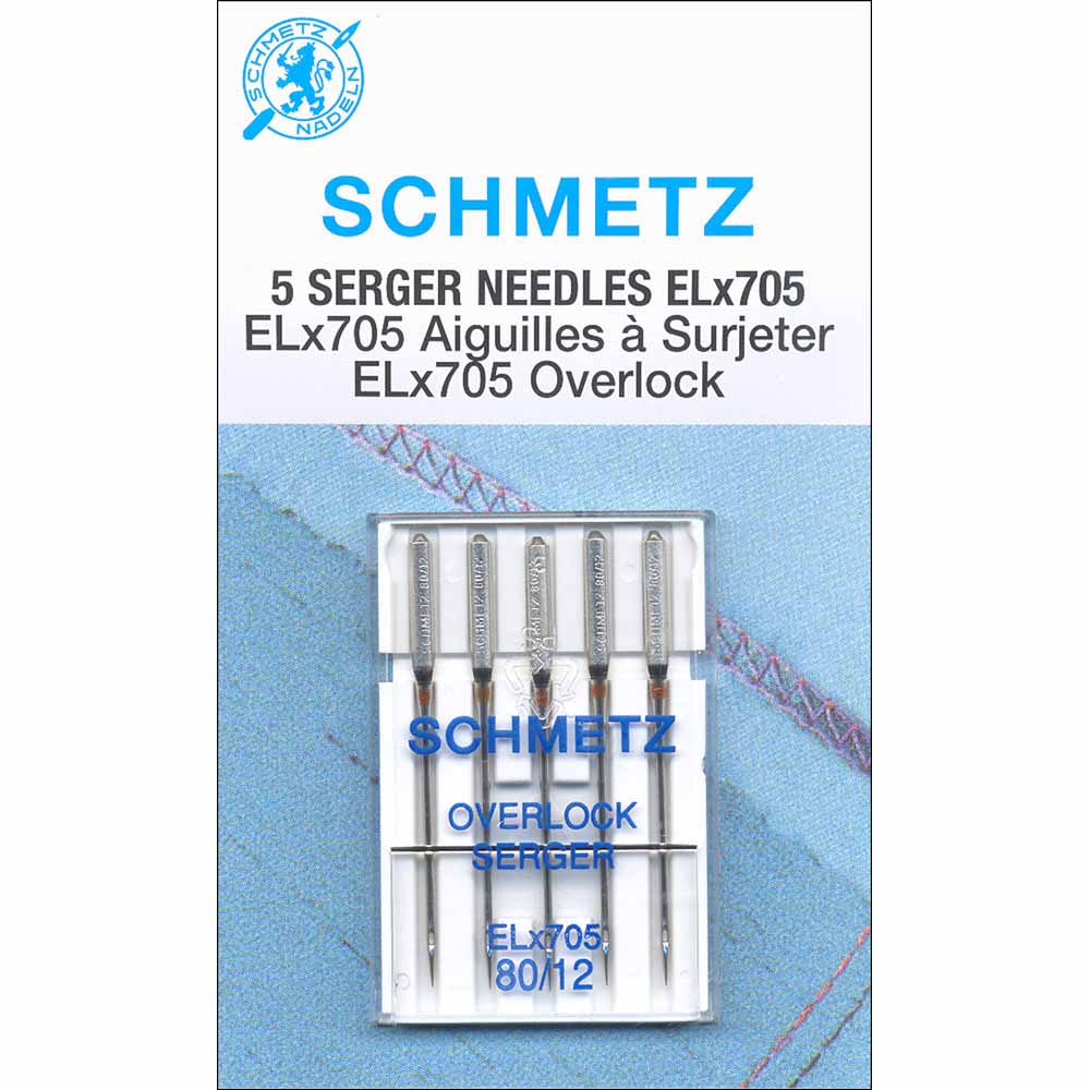 Schmetz ELx705 80/12 - Black Rabbit Fabric Inc.