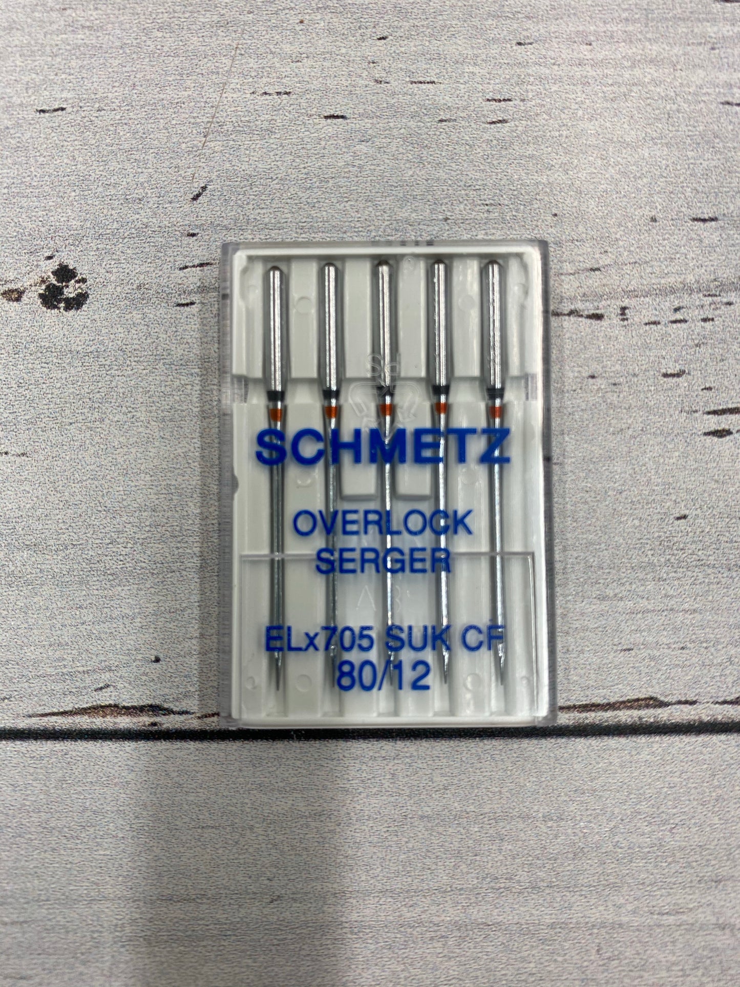 Schmetz ELx705 SUK CF 80/12 - Black Rabbit Fabric Inc.