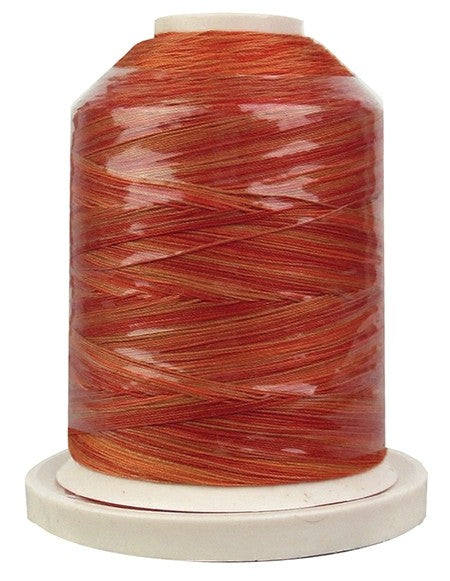 Signature Variegated Thread - 700 Yards - Cotton - 40 Weight - 262 Amber Glow - Black Rabbit Fabric Inc.
