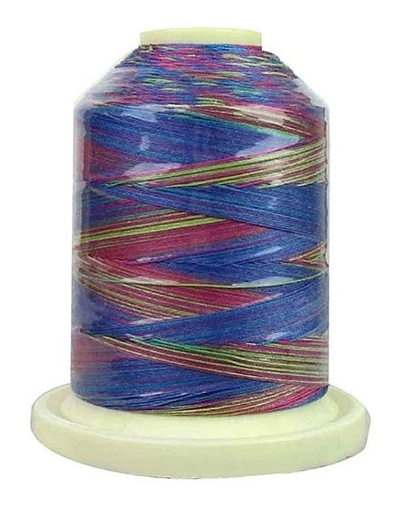 Signature Variegated Thread - 700 Yards - Cotton - 40 Weight - 016 Fad 5 - Black Rabbit Fabric Inc.