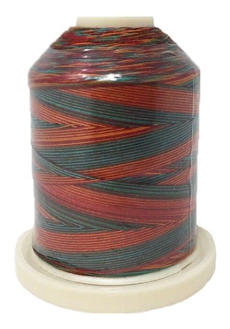 Signature Variegated Thread - 700 Yards - Cotton - 40 Weight - 256 Southwest - Black Rabbit Fabric Inc.