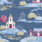 Tilda Village Life Village Blue