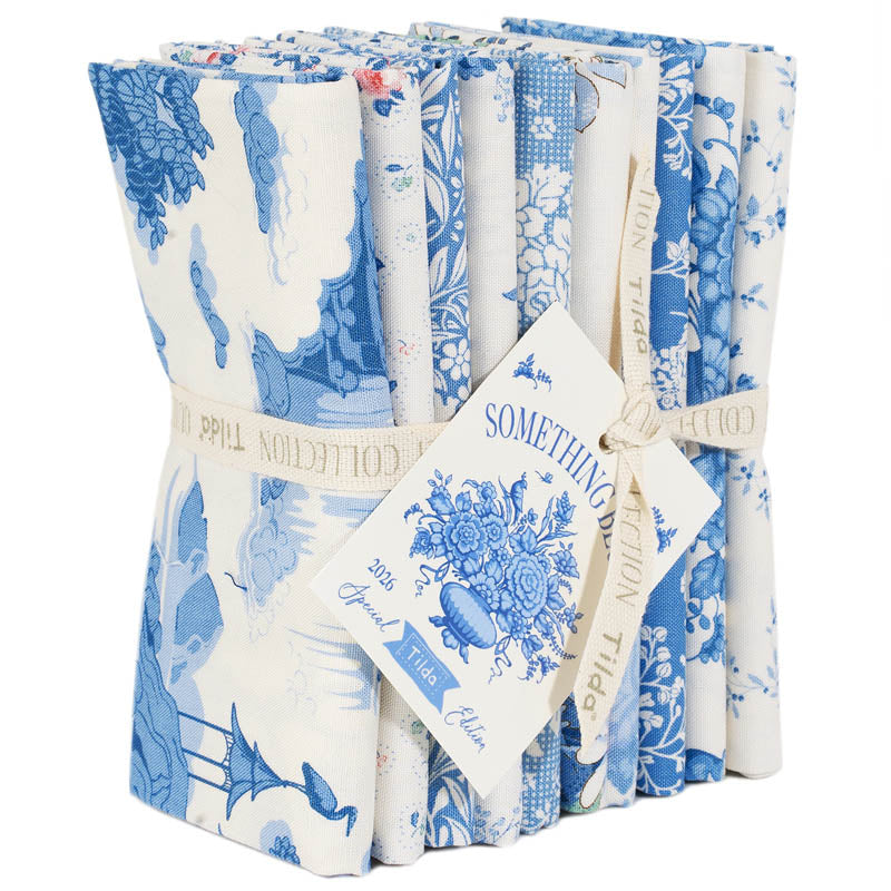 Something Blue FQ Bundle 10 - Light