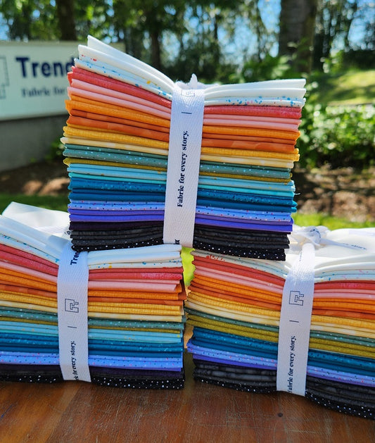 Fat Quarter Bundle: TrendTex Maple Fat Quarters Mixed Basic 20 pcs - Brights