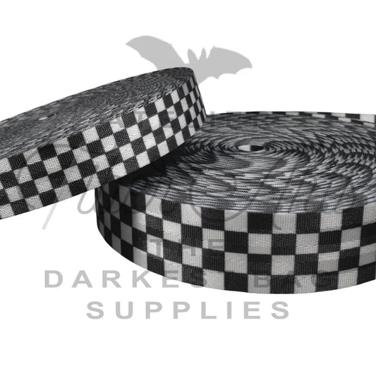 Webbing - Checkerboard - 25mm (1in)