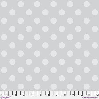 Tula Pink True Colors Graywork Pom Pom - Fog
