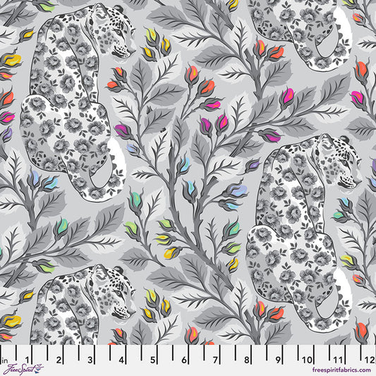 Tula Pink Graywork Beautymark - Fog