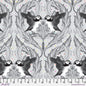 Tula Pink Graywork Huffin & Puffin - Whisper