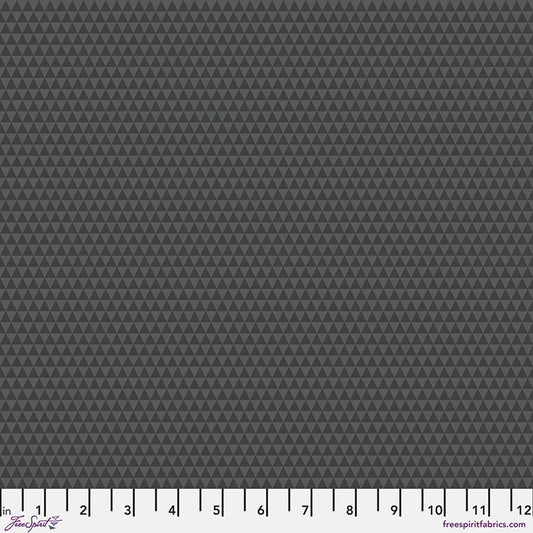 Tula Pink True Colors Graywork Kinda Shady - Carbon - Black Rabbit Fabric Inc.