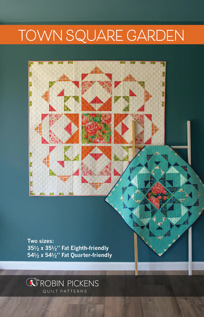 Paper Quilt Pattern - Town Square Garden