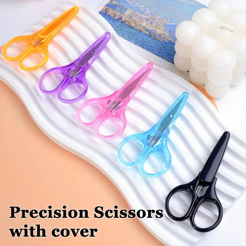 Scissors: Small Precision Scissors with Protective Cover