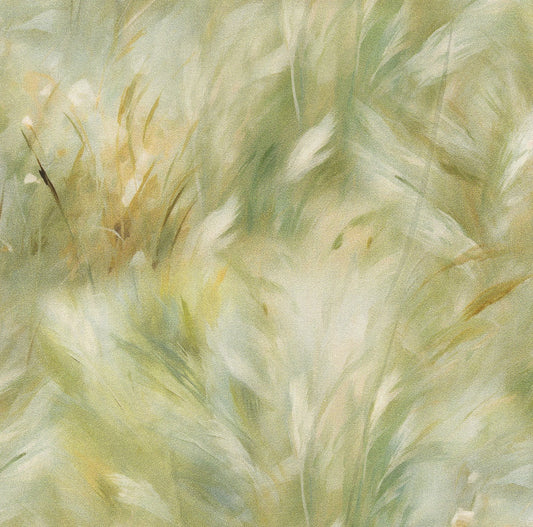 Hoffman Wings Over Wildflowers Grasses - Leaf
