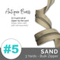 Emmaline Zippers-by-the-Yard - *SIZE#5* Sand (DOES NOT INCLUDE SLIDERS/PULLS)