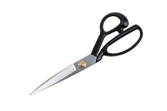 LDH Scissors - Traditional Fabric Shears Rubber Handle 9"