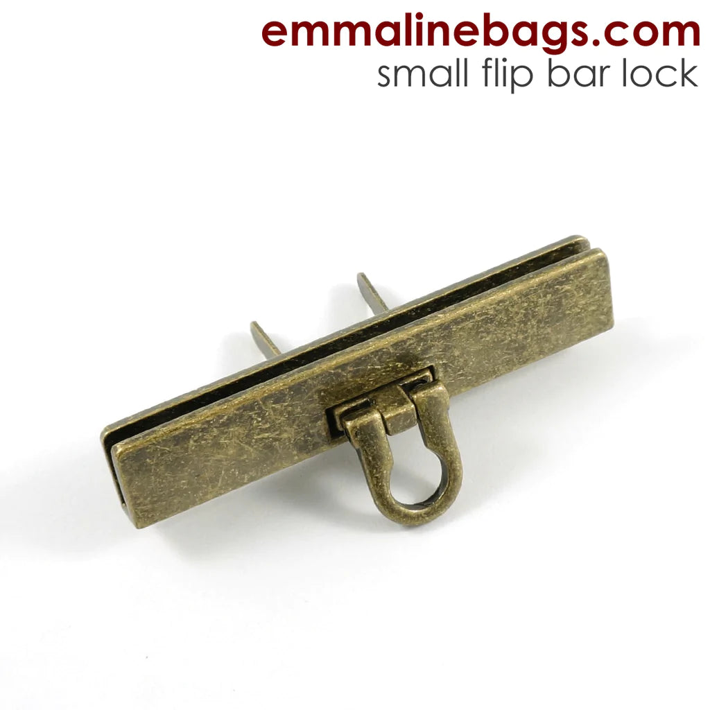 Small Bar Lock with Flip Closure